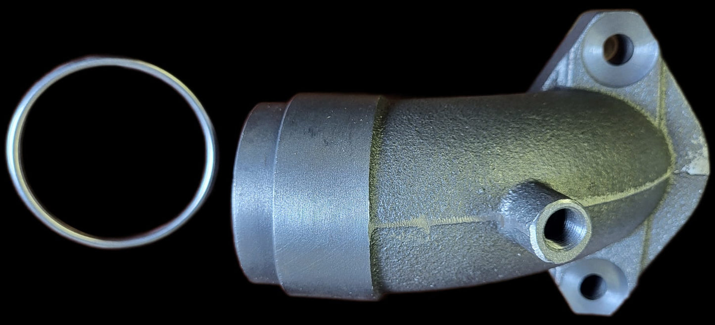 ISX Manifold end with port