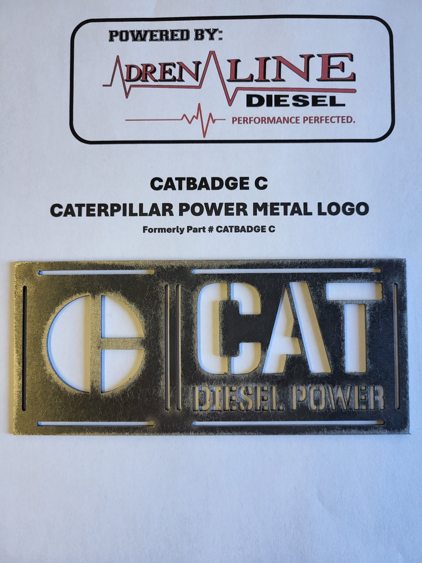CAT Power Badge, Custom