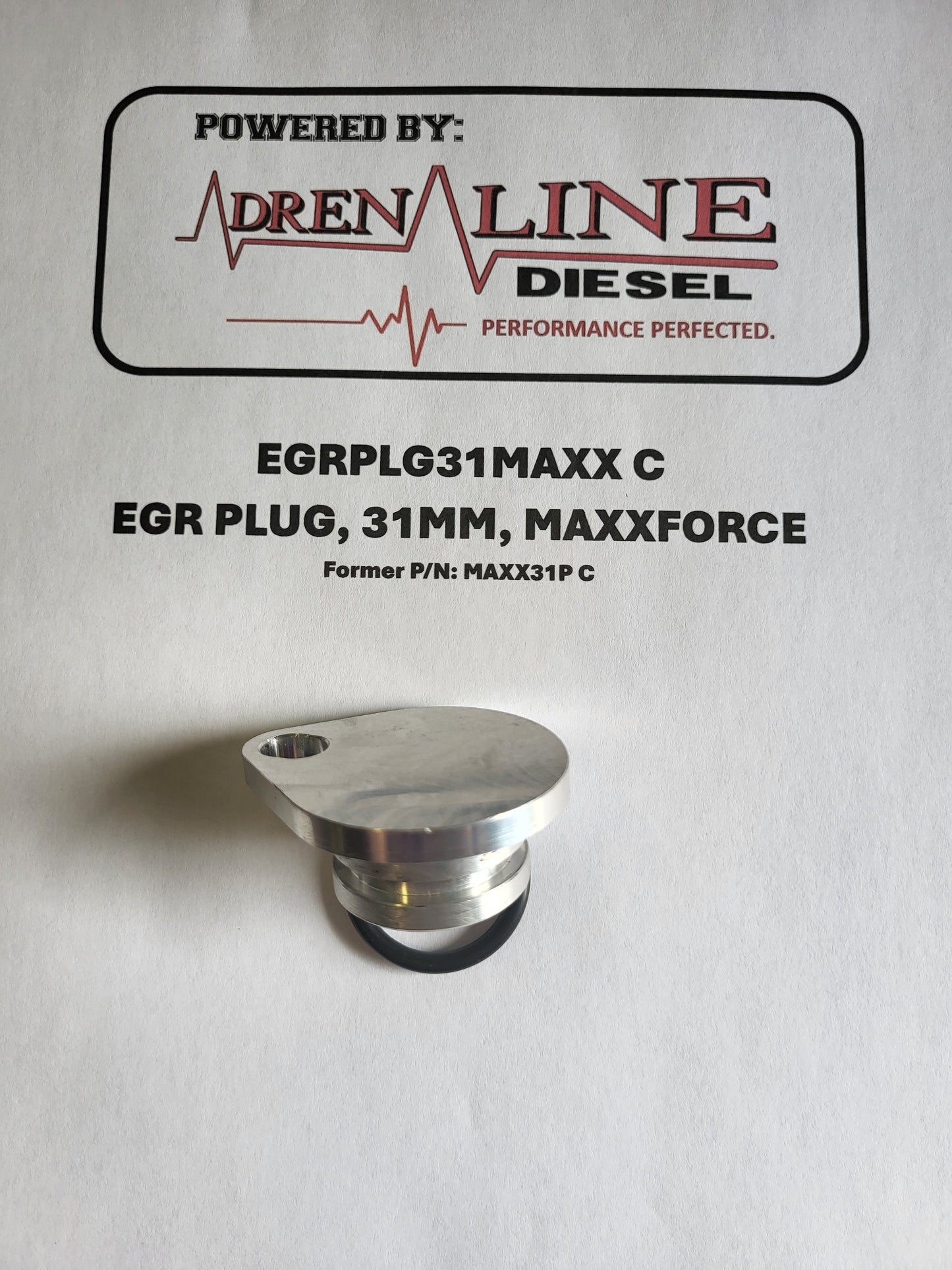 EGR Plug 31, Maxxforce 7, Ford ONLY