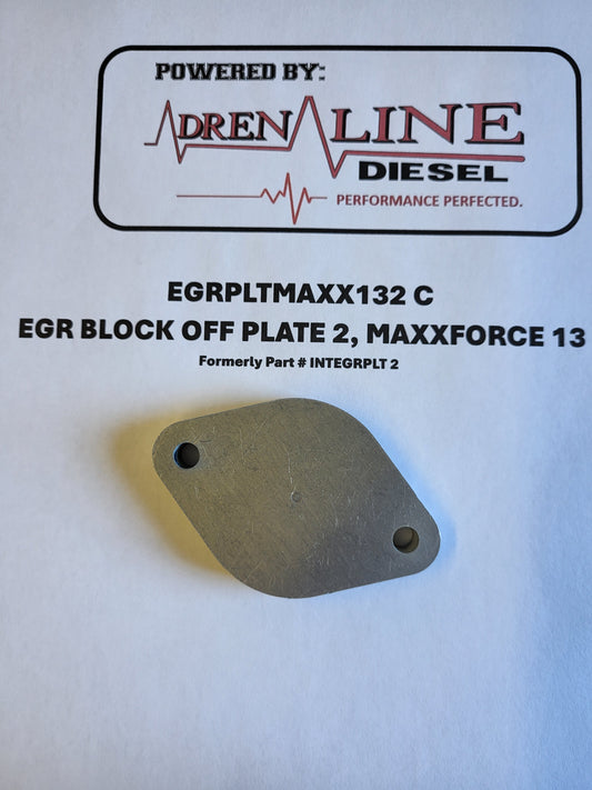 EGR Block off plate 2 - Maxxforce