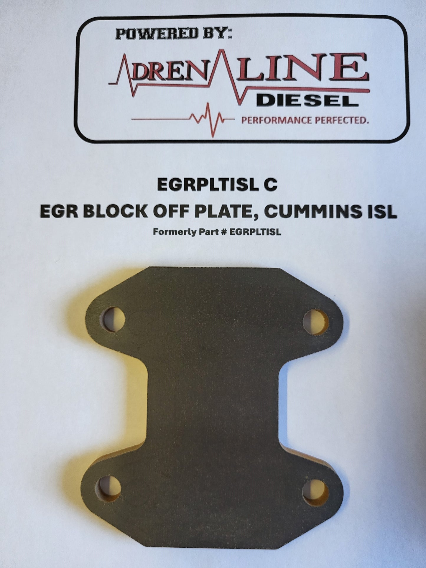 ISL Block off Plate, Custom