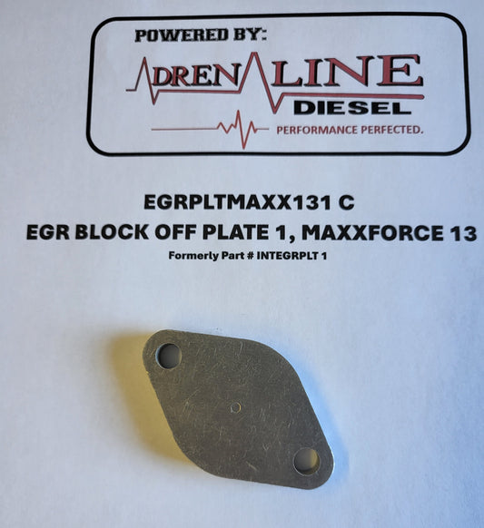 EGR Block off plate 1 - Maxxforce