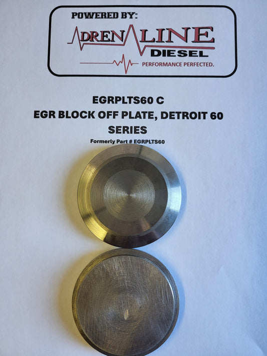 EGR Block off plate, Series 60