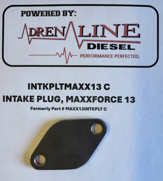 Intake Block off plate - Maxxforce 13